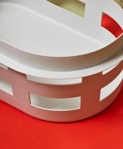 Wäschepflege|Badaccessoires * HAY Wäschekorb Laundry Basket, klein Hellgrau