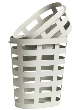 Wäschepflege|Badaccessoires * HAY Wäschekorb Laundry Basket, klein Hellgrau