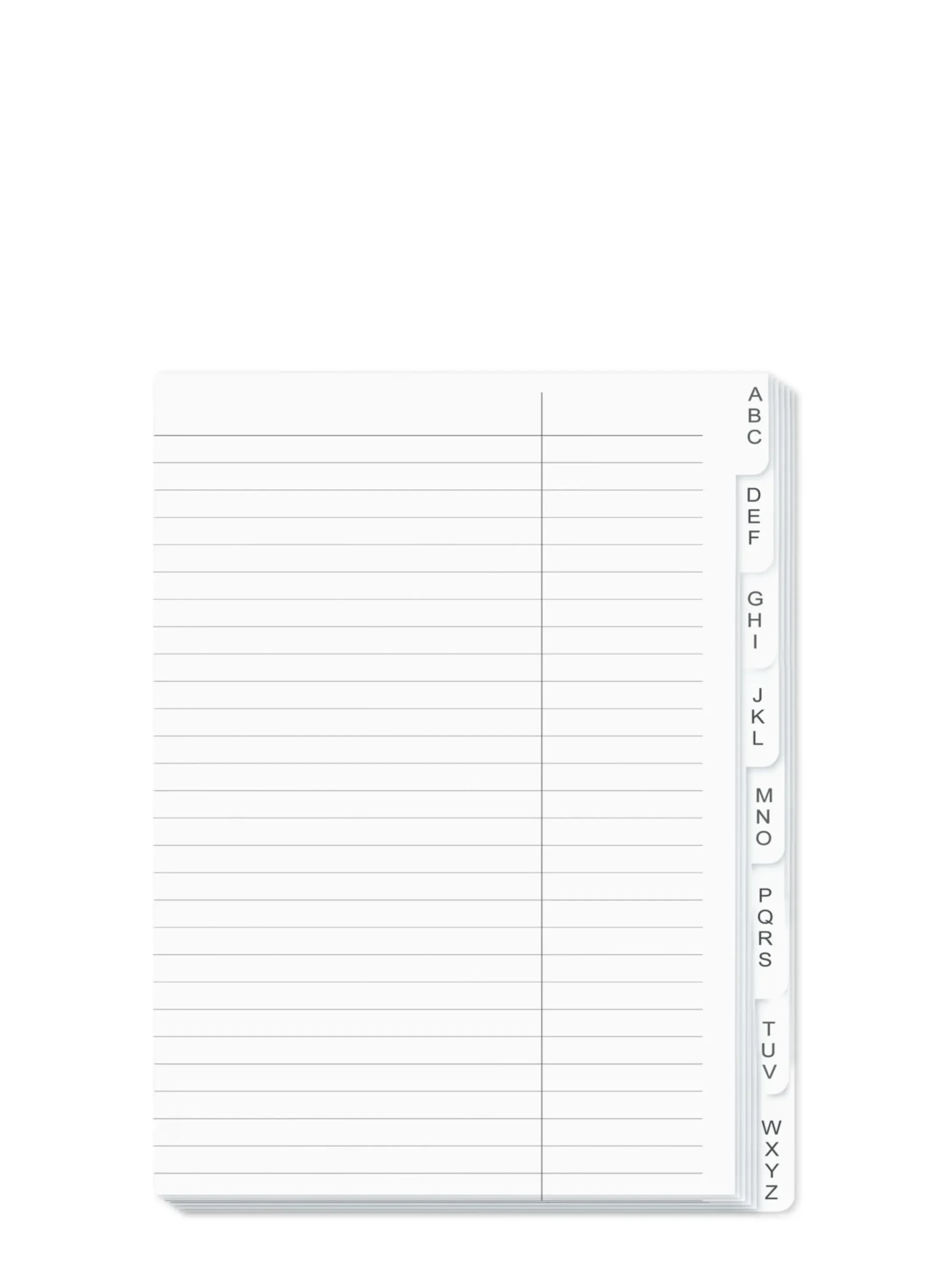 Zeitplaner & Kalender|Notizbücher * X47 Adressbuch