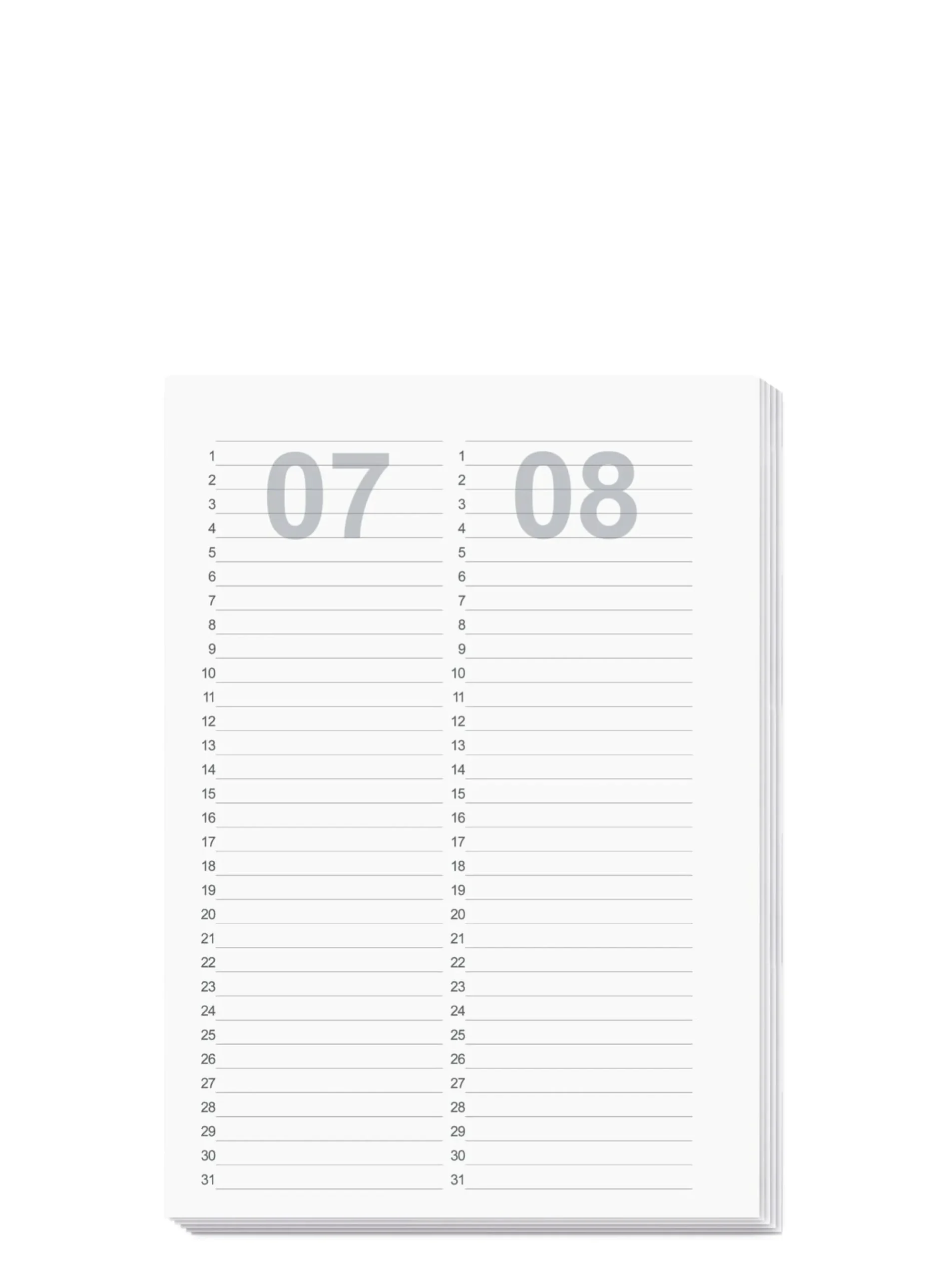 Zeitplaner & Kalender|Notizbücher * X47 Adressbuch