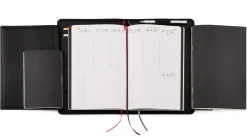 Zeitplaner & Kalender|Notizbücher * X47 Organisationssystem A5 Schwarz