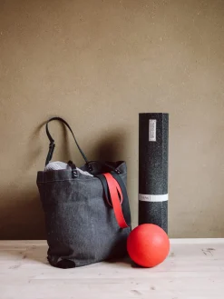 Yogazubehör|Sportgeräte * hejhej Yogamatte Schwarz