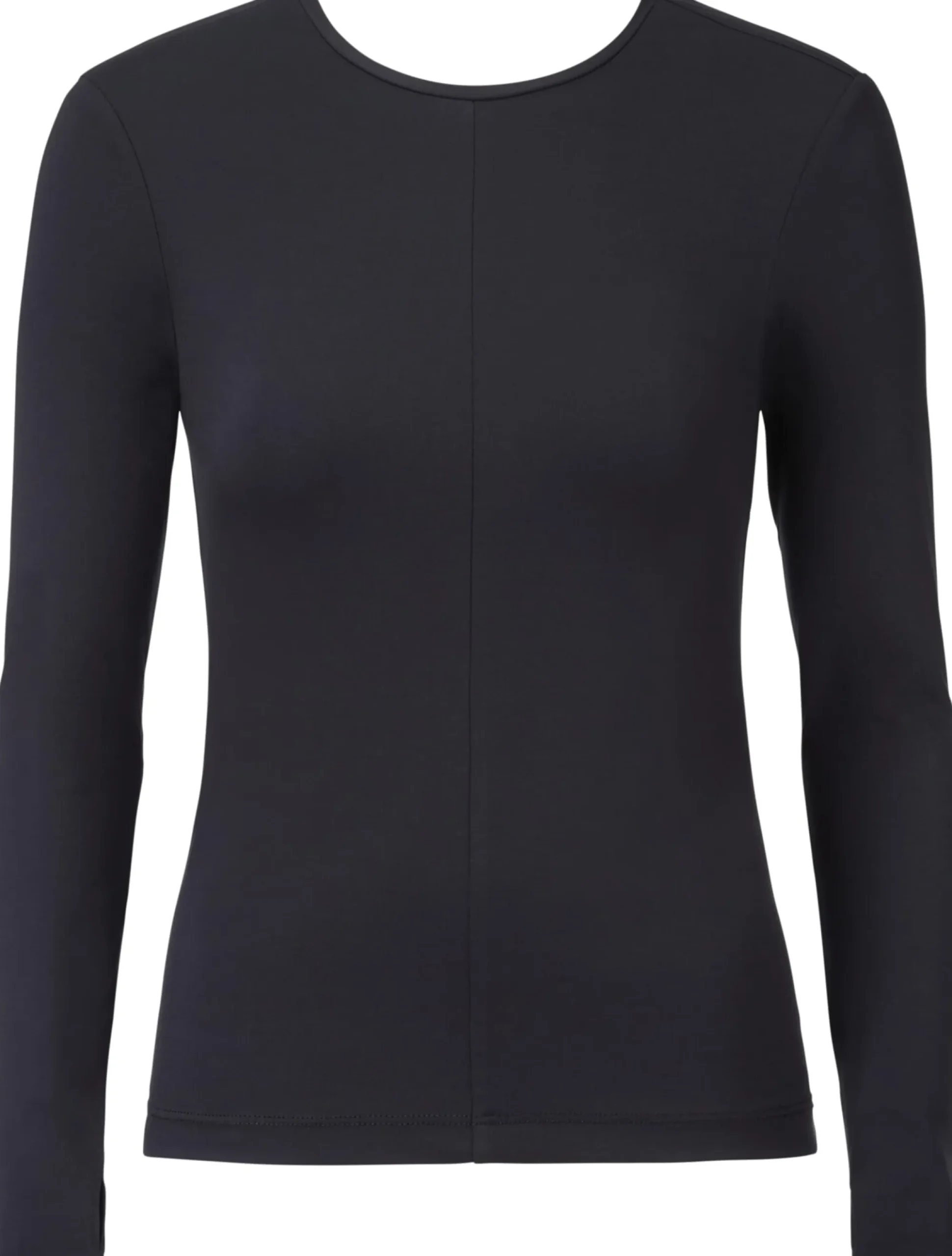 Yogazubehör|Shirts & Tops * OH OH OM Ethical Sportswear Yoga-Top Langarm Schwarz
