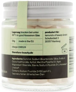 Zahn- & Mundpflege * therefore beauty Zahnputztabletten tob