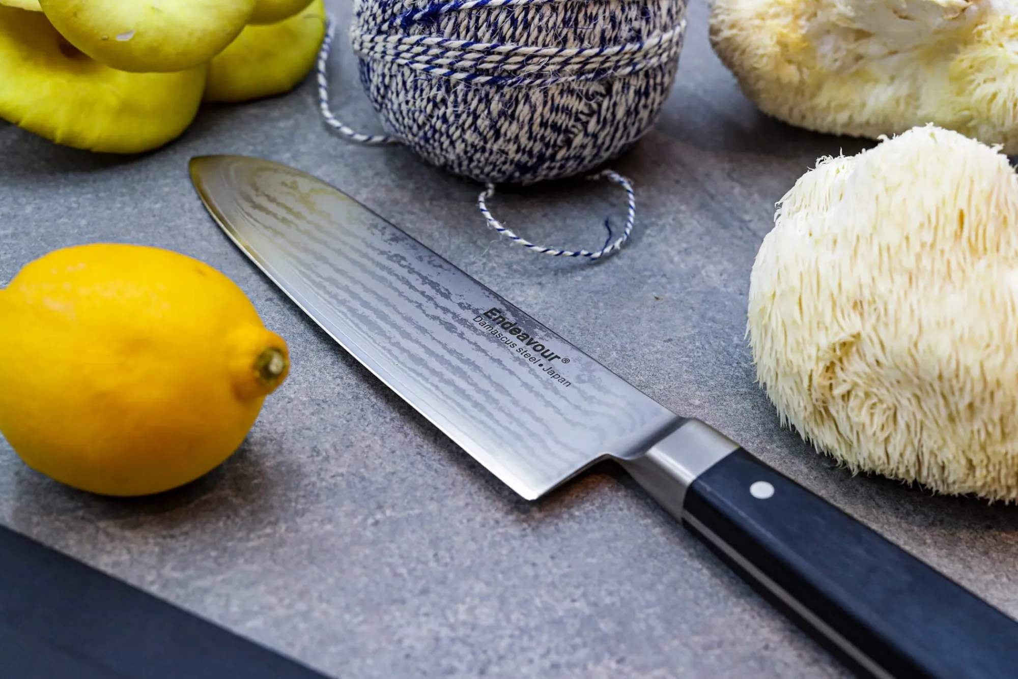 Messer Kohlenstoffstahl|Rostfreie Messer * Zubereitungsmesser Santoku Endeavour