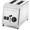 Toaster * Milantoast Zweischacht-Toaster Edelstahl
